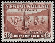 NEWFOUNDLAND   #199 MH (1)