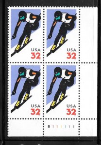 #3180 MNH Plate Block