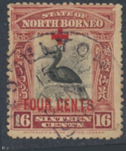 North Borneo SG 244   SC# B40    Used dp shade   see details & scans