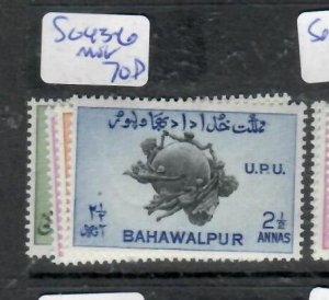 PAKISTAN  BAHAWALPUR UPU   SG 43-46    MOG    P0515A  H