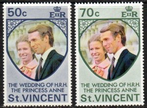St. Vincent Sc #358-359 Mint Hinged