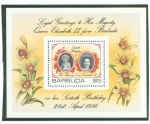 Barbuda #782 Mint (NH) Souvenir Sheet