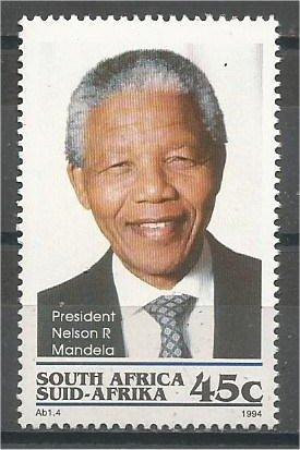 SOUTH AFRICA, 1994, MNH 45c, Mandela, Scott 882