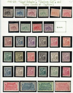 French Colonies Guyana / Guinea mint & used collection