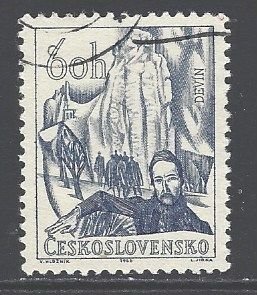 Czechoslovakia Sc # 1410 used (BBC)