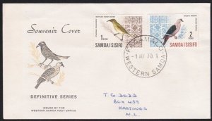 SAMOA 1970 cover to NZ - FAGAMALO cds......................................A8803