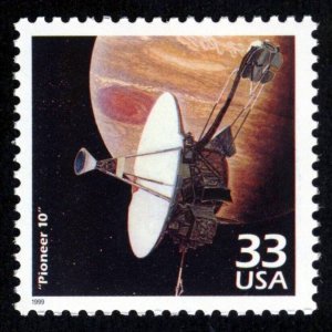 #3189i 33c Pioneer 10, Mint **ANY 5=FREE SHIPPING**