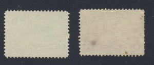 2x Newfoundland Used Codfish  Stamps; #47-2c F+ #48-2c VF Guide Value = $35.00