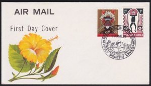 PAPUA NEW GUINEA 1968 cover Port Moresby Agricultural Show commem pmk......B3855