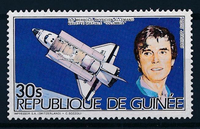 [64231] Guinea 1985 Space Travel Weltraum Airmail From Set MNH