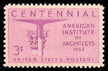 1089 Architects F-VF MNH single