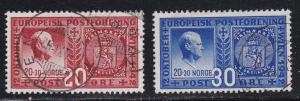 Norway # 253-254, Used, 1/2 Cat.