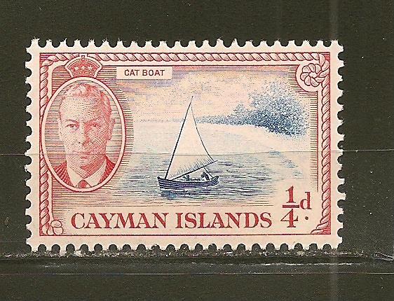 Cayman Islands 122 Catboat King George VI MNH