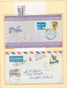 New Zealand Covers x 8  1st & Special Air UK864