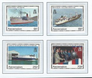 Ascension mnh  SC#  493-496