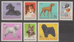 Hungary Scott 1835-1841 MH 1967