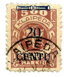 Memel, Scott #N48, Used