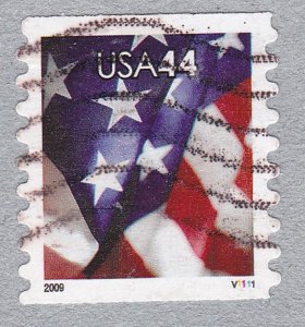 Used PNC1 44c Flag SA (2009) V1111 V/P Die Cut US 4394