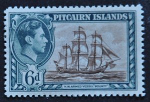 DYNAMITE Stamps: Pitcairn Islands Scott #6 – MNH