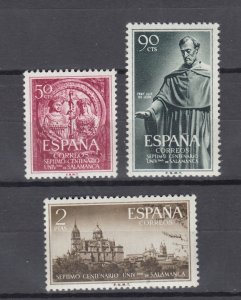 J44007 JL Stamps 1953 spain set mnh #795-7