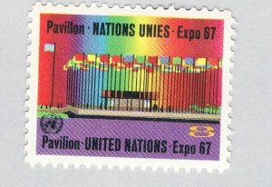 UN NY 172 MNH UN Pavilion EXPO 67 1967 (BP83723)
