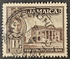 Jamaica 1945 SG134 1.5d used New Constitution issue