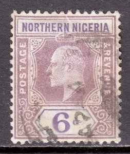 Northern Nigeria - Scott #15 - Used - Crease, paper adhesion/rev. - SCV $5.00