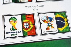 COLOR PRINTED PORTUGAL 2011-2015 STAMP ALBUM PAGES (93 illustrated pages)