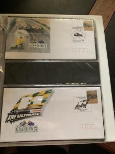 STAMP STATION PERTH: Australia FDC Collection Adelaide Formula 1 Australia Post