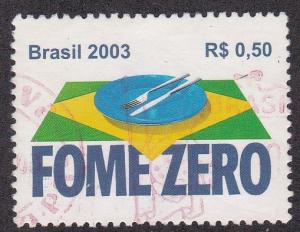 Brazil # 2898, Program Against Hunger, Used
