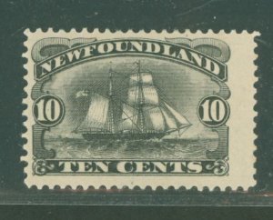 Newfoundland #59 Unused Single