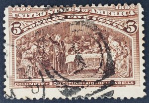 United States, Scott #234, VG- used
