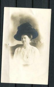 USA 1909 Postal Card franked 1c Lady in the hat Grand Rapids Mich 9745