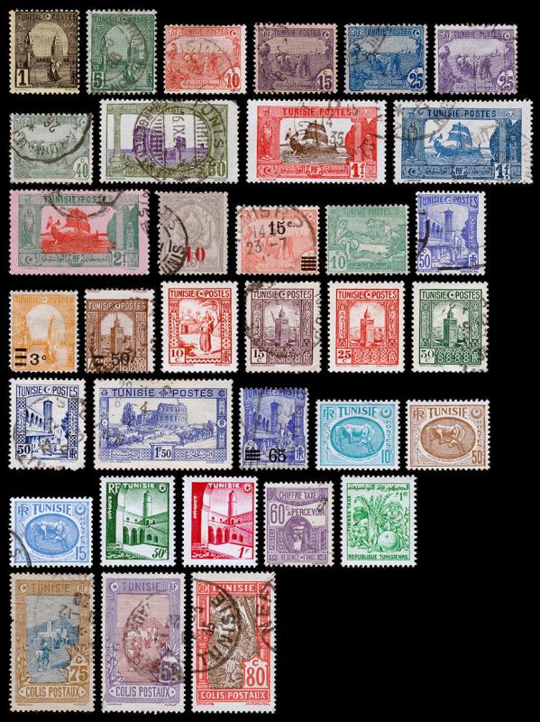 Tunisia Scott 29 // Q10 (1906-56) Used/Mint H F-VF, CV $16.50 B