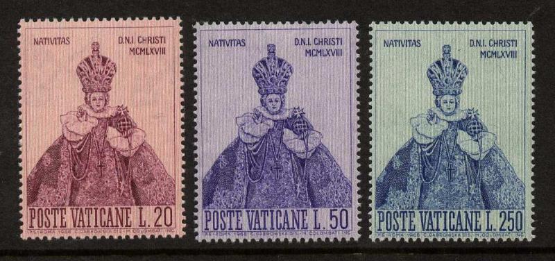 Vatican 464-6 MNH Holy Infant of Prague