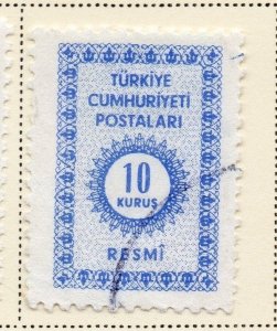 Turkey 1965 Early Issue Fine Used 10k. 086191