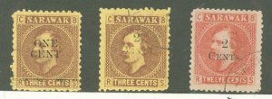 Sarawak #2/32/33  Multiple