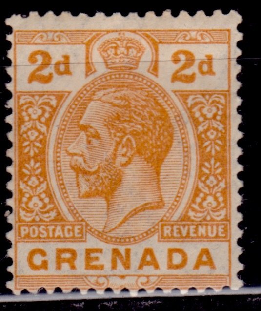 Grenada 1921, KGV, 2p, sc#95, MH