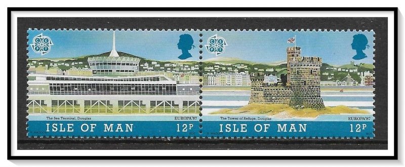 Isle of Man #332a Europa Pair MNH