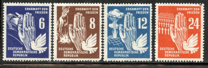 Germany DDR, 71-74, Mint Hinge remain. CV $ 12.50