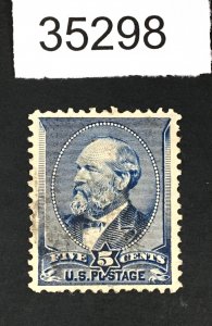 US STAMPS # 216 VF USED $20 LOT #35298