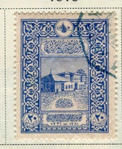 TURKEY; 1916 early Old Post Office issue fine used 20pa. value