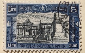 AlexStamps ITALY #B29 VF Used 