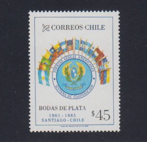 Chile - 1985 - SC 687 - NH
