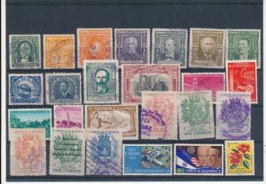 D387202 El Salvador Nice selection of VFU Used stamps