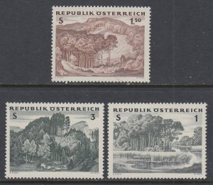 Austria 685-687 MNH VF