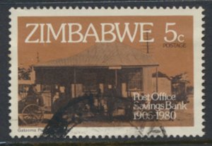Zimbabwe SG 597  Used   1980 Post Office  SC# 434  See scan