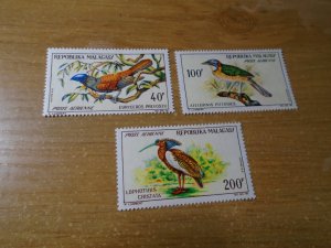 Madagascar  #  C72-74  MNH