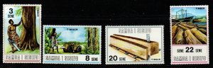 SAMOA SG360/3 1970 TIMBER INDUSTRY  MNH