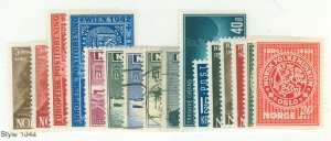 Norway #251/273  Single (Complete Set)